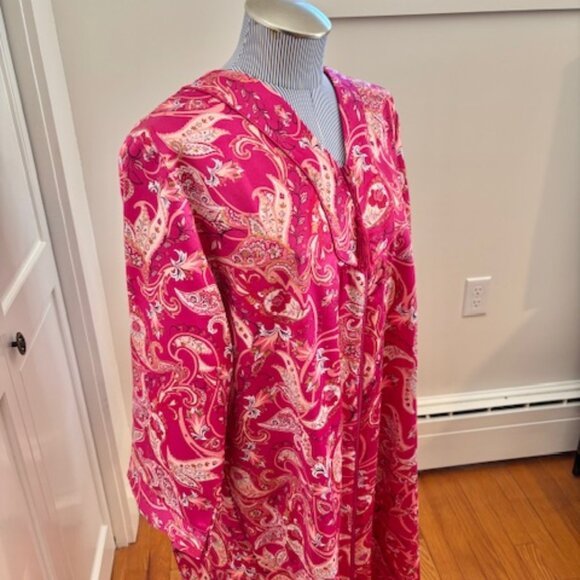 Miss Elaine Caftan with Zipper Front - Picture 2 of 5